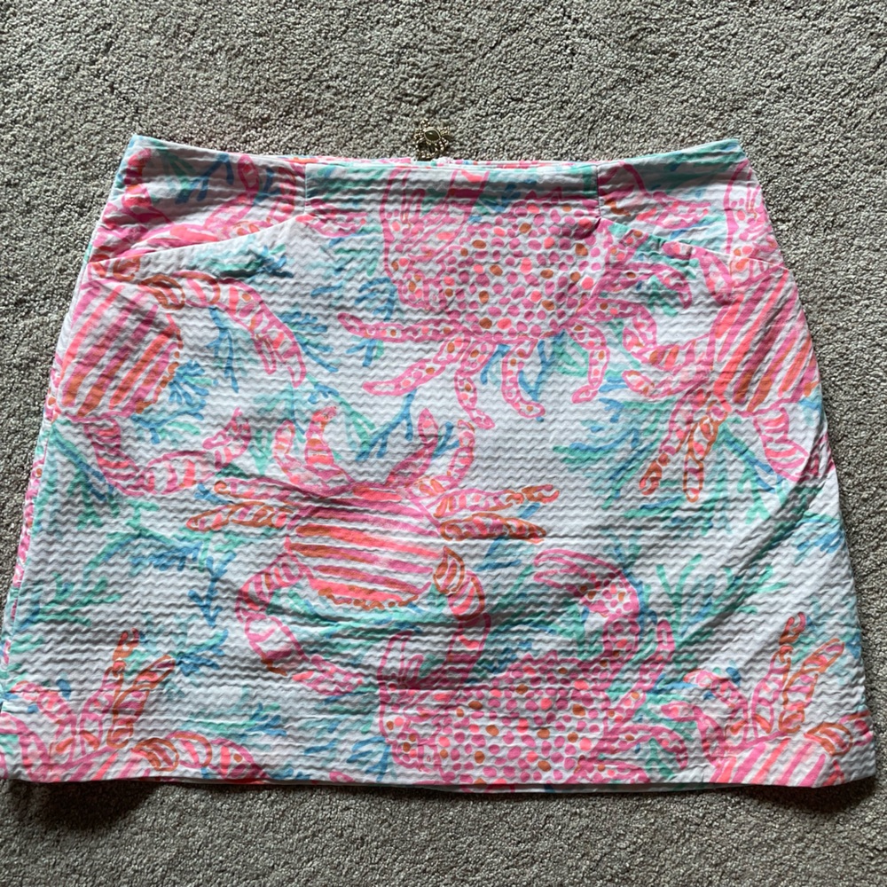 Lilly Pulitzer Marigold Crab Skort